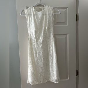 Kimchi Blue White Lace Backless Dress from Urban Outfitters